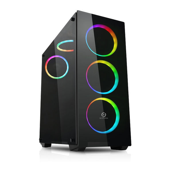 Desktop computer PC with CPU 15/i7 RAM 8/16 GB SSD 120GB water-cooling ...